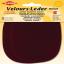 Patches en simili cuir velours - Bordeaux