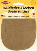 Patches en suédine, petits - Marron