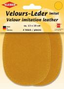 Patches en similicuir velours à coudre – Citrine