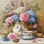Floral Nostalgia - Petit Point
