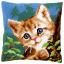 Coussin - Chat sur l' arbre