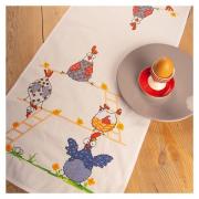 Chemin de Table - Poules folles