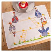 Set de table (2) - Poules folles