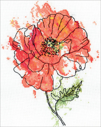 Peach Floral