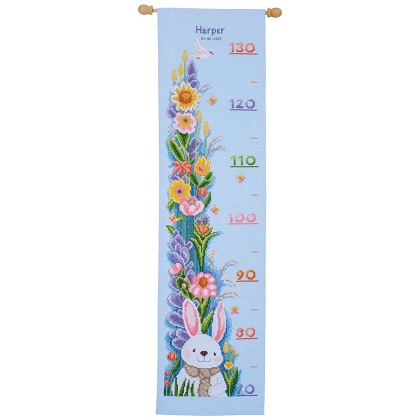 Mètre pour enfants - Lapin dans le jardin