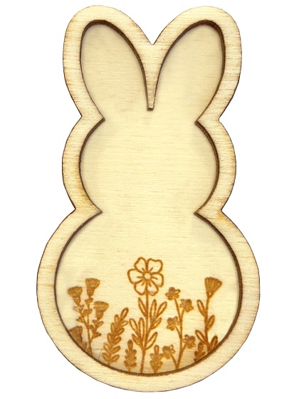 Wooden Bunny Needle Minder
