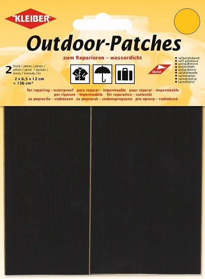 Patches de réparation pour l’extérieur – Noir