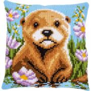Coussin - Loutre