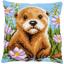 Coussin - Loutre
