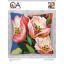 Coussin - Motif floral coloré - Tulipes