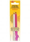 Crayons pour marquer les tissus - 2 pcs - Blanc-Rose