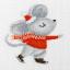 Souris sur la patinoire