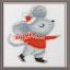 Souris sur la patinoire