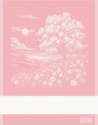 Serviette - Paesaggio 2 - Rose