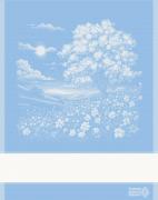 Serviette - Paesaggio 2 - Blu