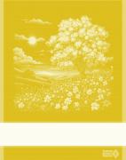 Serviette - Paesaggio 2 - Jaune