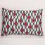 Coussin - Diamants blancs et rouges