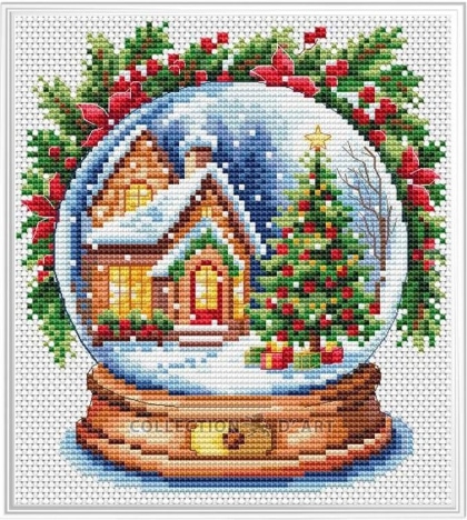 Maison boule à neige