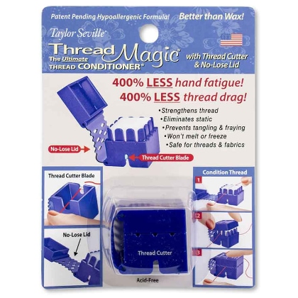 Cire pour fils \"Thread Magic with Thread Cutter\"
