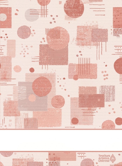 Serviette - Bauhaus - Rouge