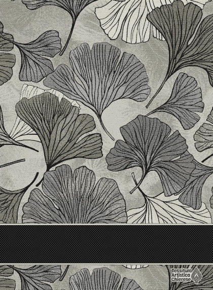 Serviette - Biloba - Arc-en-Ciel Noir