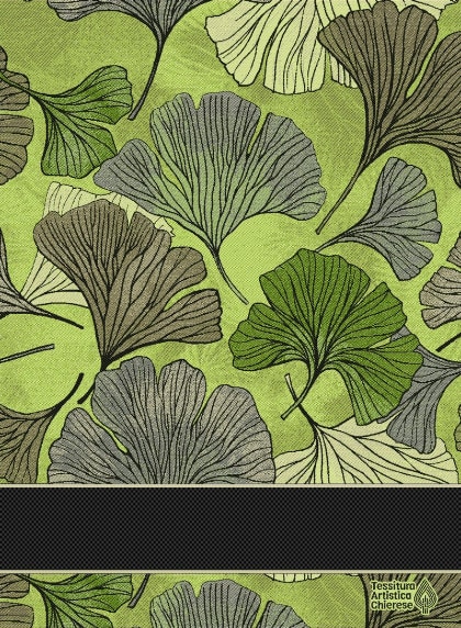 Serviette - Biloba - Arc-en-Ciel Vert