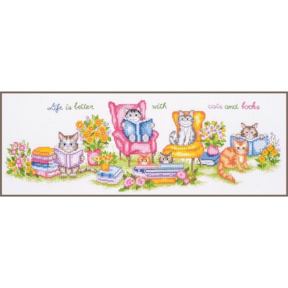 Chatons et livres