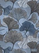 Serviette - Biloba - Arc-en-Ciel Bleu - NO Aida