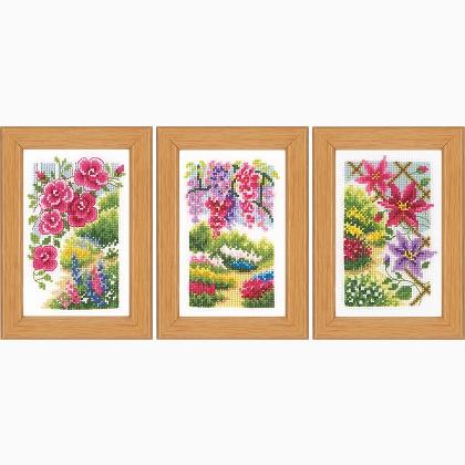 Miniatures Dans mon jardin - lot de 3