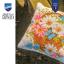 Coussin - Panier de fleurs