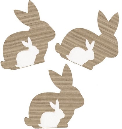 Lapin en bois