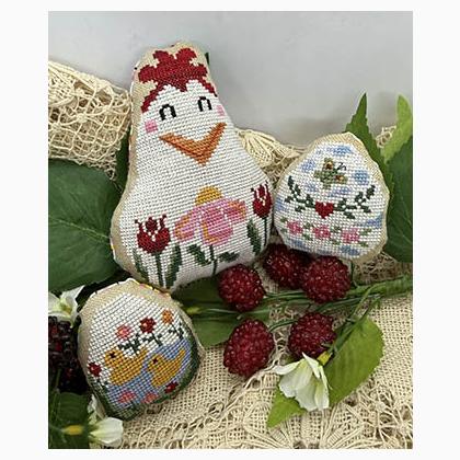 Hen And Eggs (Mommy And Cubs)