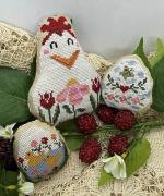Hen And Eggs (Mommy And Cubs)