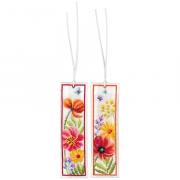 Marquepage - Coquelicots et fleurs sauvages (2)