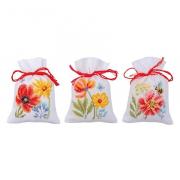 Sac Poutpourri: Coquelicots et fleurs sauvages