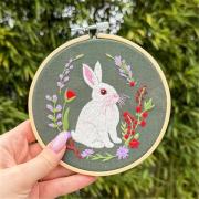 Lapin au jardin