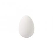 Œuf en plastique blancs - 6 cm