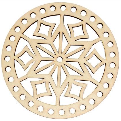 Base mandala pour crochet - 15 cm