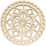 Base mandala pour crochet - 15 cm