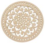 Base mandala pour crochet - 25 cm