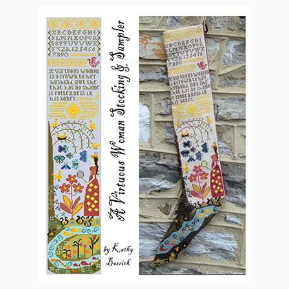 Virtuous Woman Stocking & Sampler