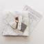 Kit Sashiko en tissu de lin (Shippo) - Blanc