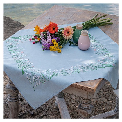 Nappe - fleurs pastel