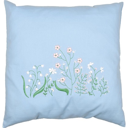 Coussin - Fleurs pastel