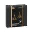 Boucles d'oreilles triangulaires - Motif couleur or