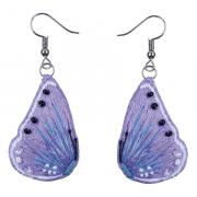 Boucles d'oreilles - Purple Butterflies