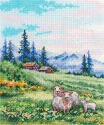 Dans les prairies alpines