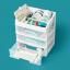 Organisateur en plastique - 3 tiroirs