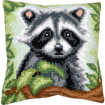 Coussin - Raton laveur