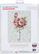 Flamant floral